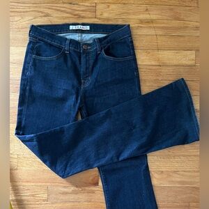 J Brand vintage bootcut jeans dark blue denim flares Pure 28 28x32” Y2K